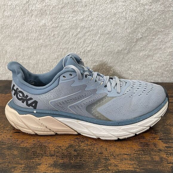 Hoka One One Womens Shoes Size 8.5 B Arahi 5 Blue Running - Picture 9 of 16